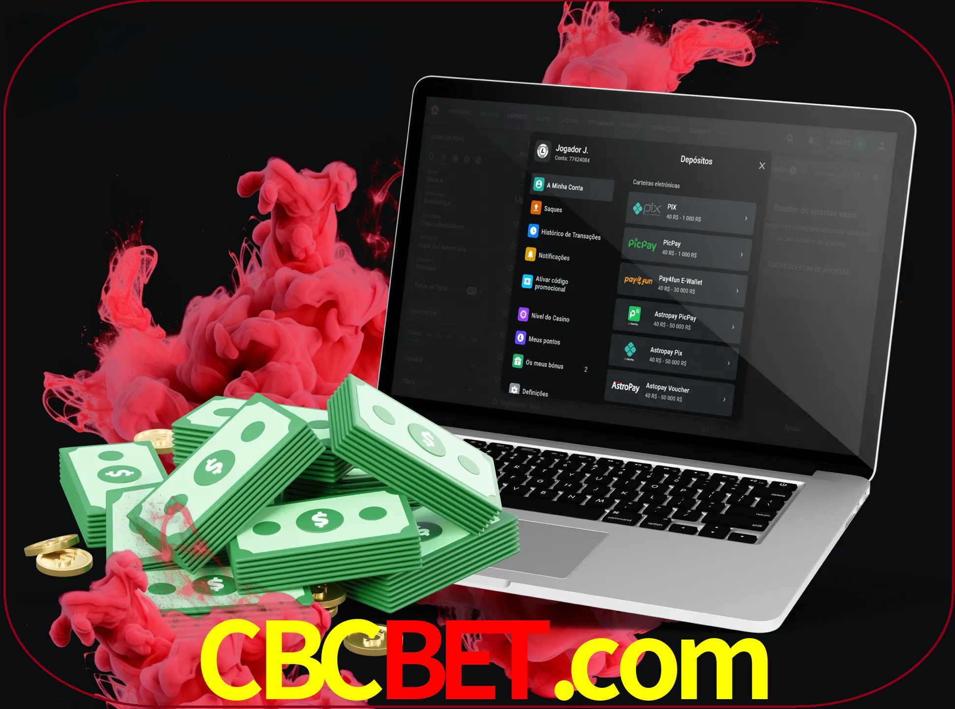 Para efetuar um depósito na sua conta cbcbet, basta escolher o método de depósito e especificar o montante.