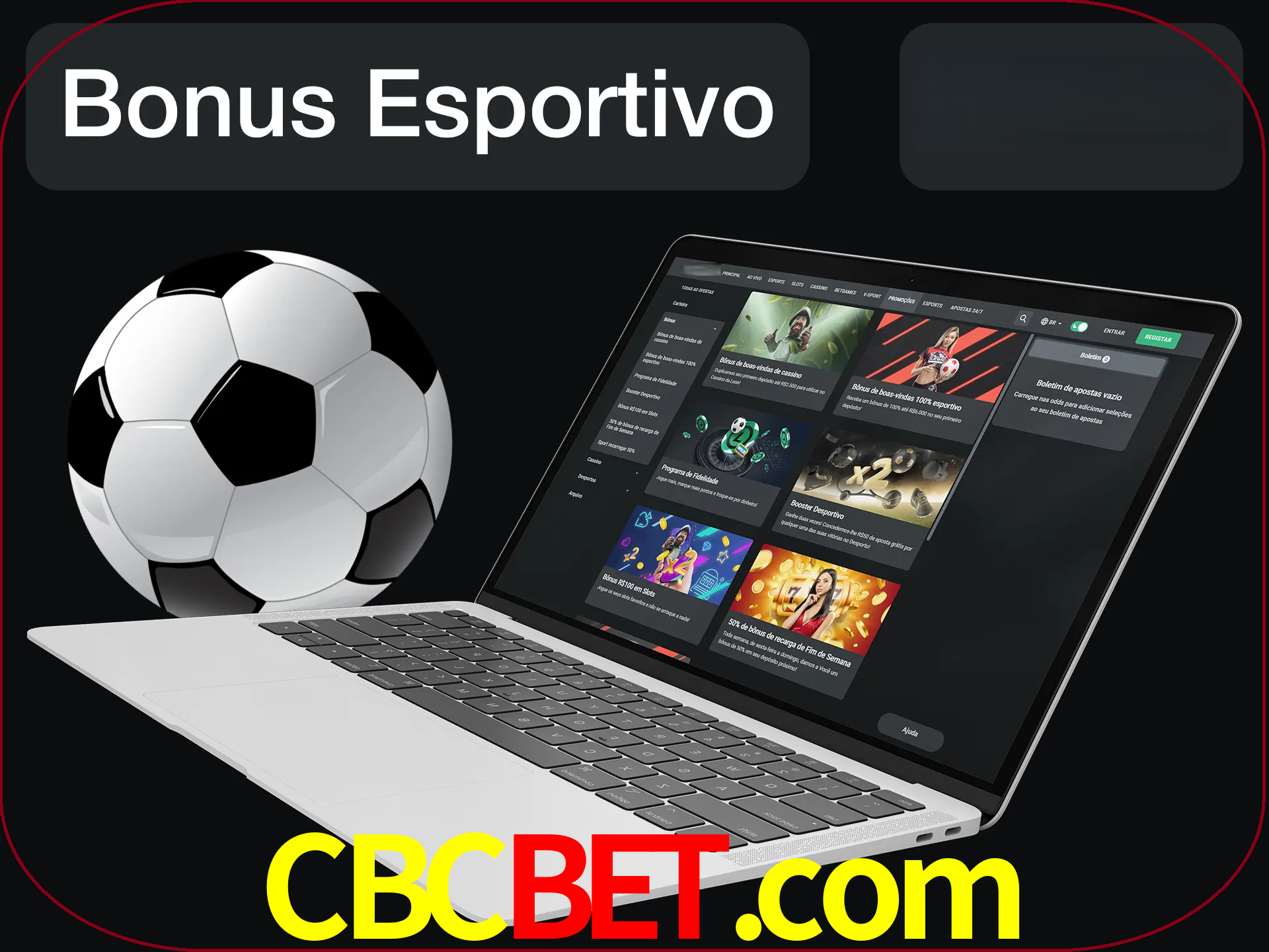 Antes de começar a apostar, use o bônus esportivo.