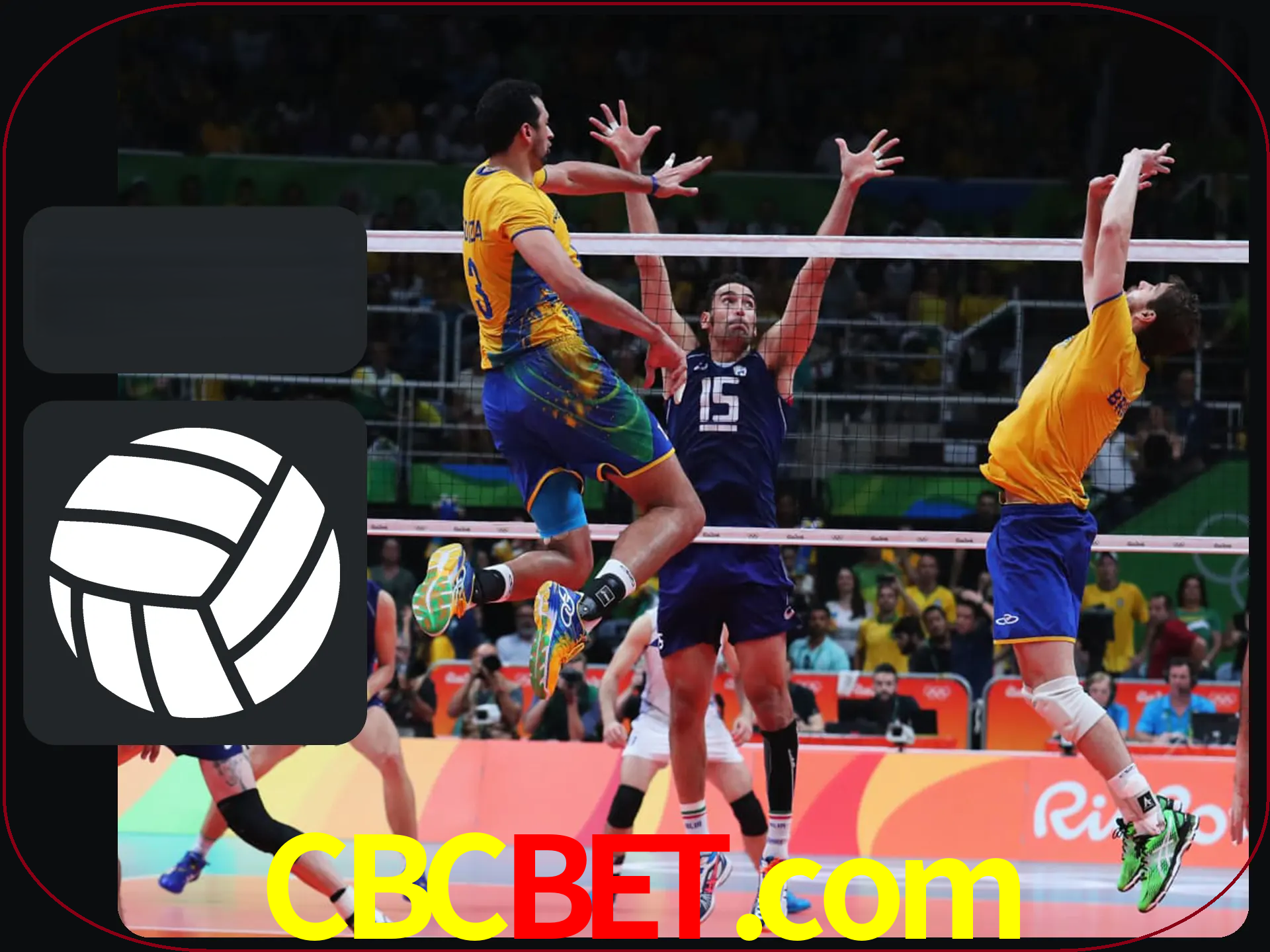 Fazer enormes ganhos apostando nas equipes de vôlei.